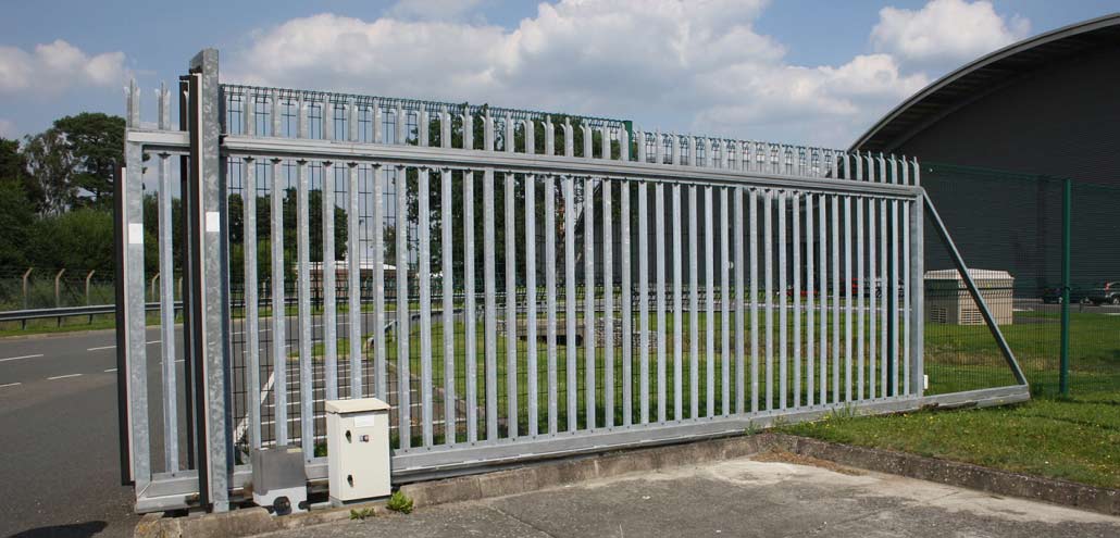 A Commercial Sliding Automatic Gate by EA Group