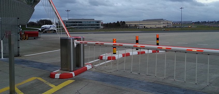 Automatic Security Barriers supplied and installed by EA Group UK Limited