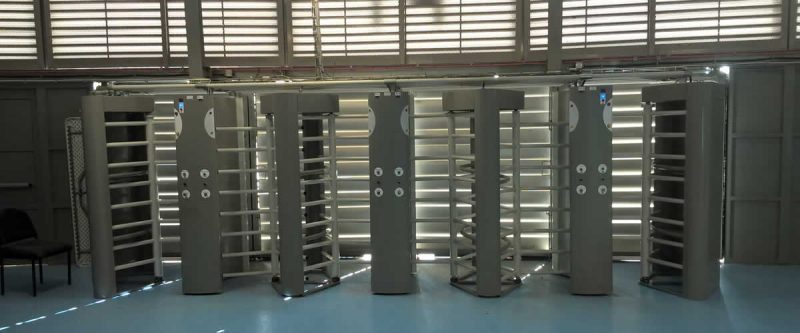 full height turnstiles