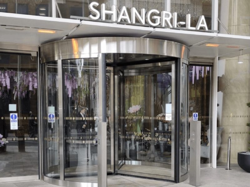 automatic revolving doors