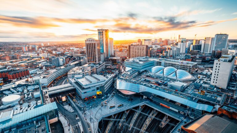 Birmingham aerial view