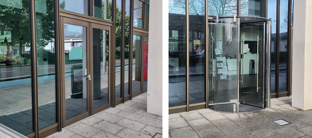 revolving door